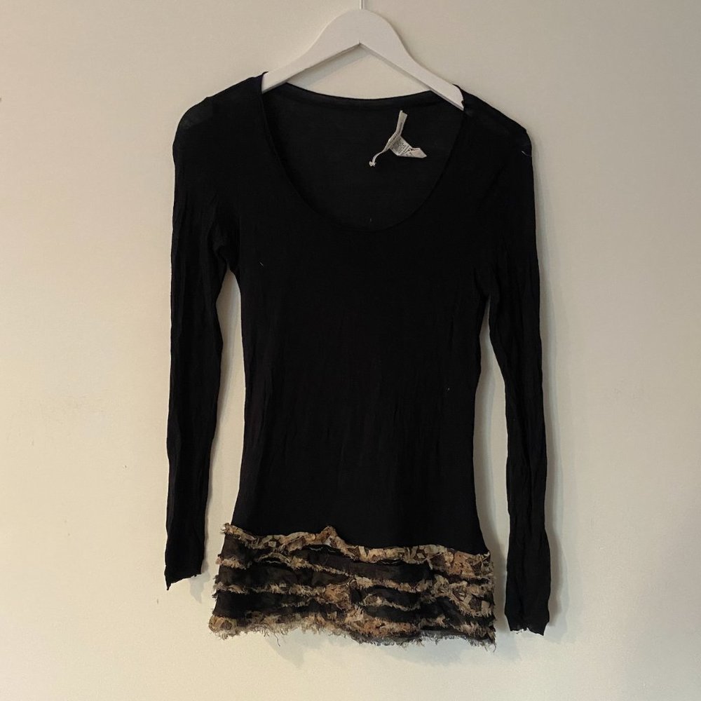 DVF - sheer t-shirt